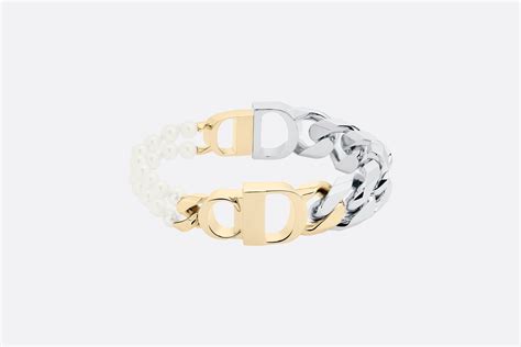 DIOR AND SACAI Bracelet Gold and Silver